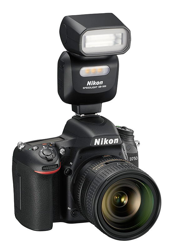 Nikon D750 DSLR with SB500