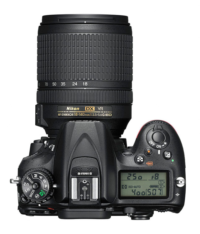 Nikon-D7200-DSLR-top